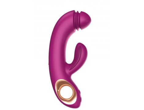 Wibrator punktu G Xocoon Harmony DualTouch fioletowy 16.5 cm - 3