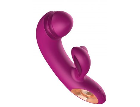 Wibrator punktu G Xocoon Harmony DualTouch fioletowy 16.5 cm - 4