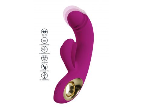 Wibrator punktu G Xocoon Harmony DualTouch fioletowy 16.5 cm - 9