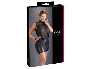 Dress transparent black 2XL