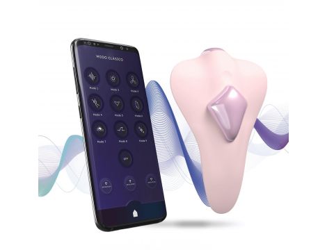Wibrator Temptation Adrien Lastic sterowany aplikacją silikonowy USB
