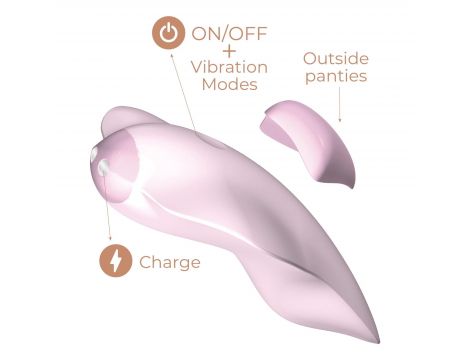 Wibrator Temptation Adrien Lastic sterowany aplikacją silikonowy USB - 2