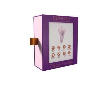Wibrator Temptation Adrien Lastic sterowany aplikacją silikonowy USB - 5