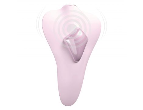 Wibrator Temptation Adrien Lastic sterowany aplikacją silikonowy USB - 8