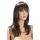 Peruka Kate długa z grzywką World Wigs brunetka