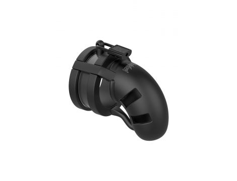 Pas cnoty ManCage Model 18 silikonowy Ballsplitter czarny 9 cm - 3