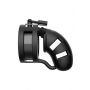Pas cnoty ManCage Model 18 silikonowy Ballsplitter czarny 9 cm - 3