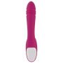Wibrator Javida silikonowy z ruchomą stymulacją USB 22 cm - 6