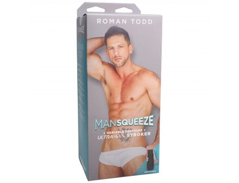 Masturbator pośladków Roman Todd Doc Johnson waniliowy - 2