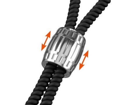 Pierścień erekcyjny Rebel Heavy Rope z kulą - 3