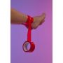 Taśma bondage Vanilla czerwona PVC 20 m 5 cm - 5