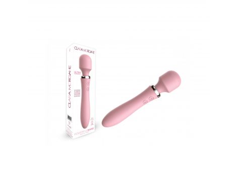 Masażer wand Clara Morgane różowy USB 21 cm - 3