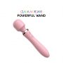 Masażer wand Clara Morgane różowy USB 21 cm - 2