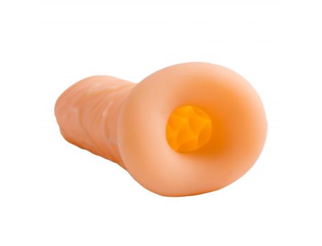 Przedłużka na penisa Real Extra Size bąbelkowa 15,5 cm - 2
