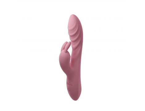 Wibrator króliczek silikonowy Sunset USB 20,6 cm - 2