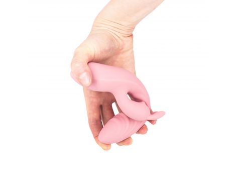 Wibrator króliczek silikonowy Sunset USB 20,6 cm - 4