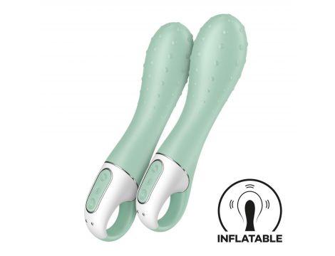 Wibrator punktu G Satisfyer Air Pump 3 miętowy USB - 2