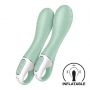 Wibrator punktu G Satisfyer Air Pump 3 miętowy USB - 3