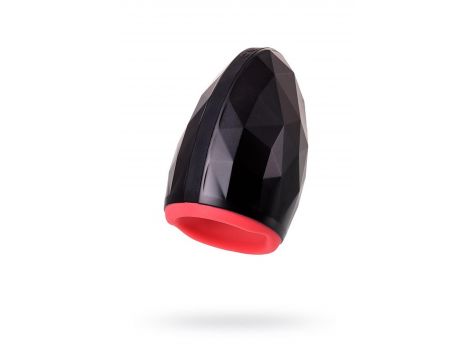 Masturbator Erotist Magma podgrzewany silikonowy czarny doładowywany 12 cm - 2