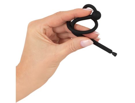 Penis plug silikonowy Penisplug z zatyczką 12,7 cm - 6