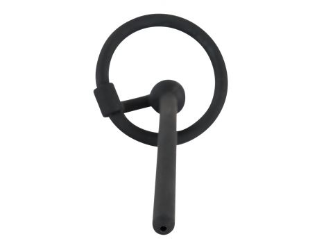 Penis plug silikonowy Penisplug z zatyczką 12,7 cm - 12