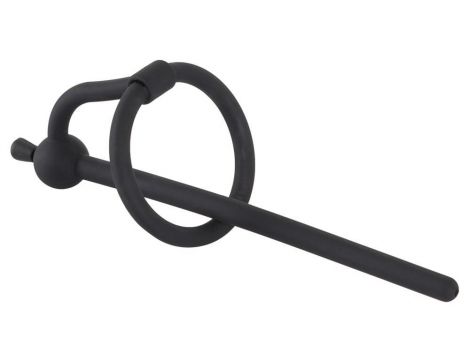 Penis plug silikonowy Penisplug z zatyczką 12,7 cm - 3