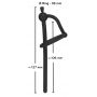Penis plug silikonowy Penisplug z zatyczką 12,7 cm - 15