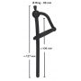 Penis plug silikonowy Penisplug z zatyczką 12,7 cm - 16