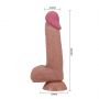 Dildo realistyczne Baile Sliding Skin giętkie z przyssawką 21 cm - 11