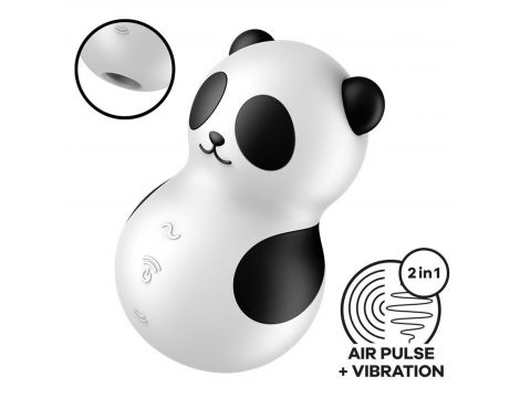 Stymulator łechtaczki Satisfyer Pocket Panda falami ciśnienia - 2