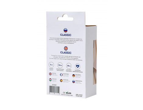 Korek analny ToDo Classic niebieski S - 6