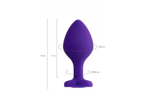 Korek analny Diamond Heart ToDo by TOYFA - 7