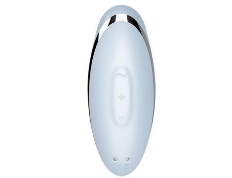 Stymulator łechtaczki z stukaniem Satisfyer Tap Climax 2 niebieski USB - 6