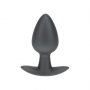 Silikonowy korek analny Ouch medium metaliczny 79 cm - 2