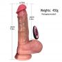 Wibrator realistyczny silikonowy Ultra Thrust Lyla 14 cm z pilotem - 5