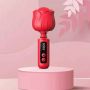 Wibrator Rose Magic silikonowy wodoodporny USB 12,5 cm - 6