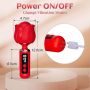 Wibrator Rose Magic silikonowy wodoodporny USB 12,5 cm - 8