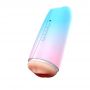 Masturbator wibrujący Glow Touch podwójny kanał silikonowy 22 cm - 2