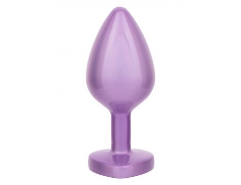 Diamond Heart Plug Large Purple - 5