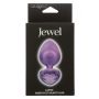 Diamond Heart Plug Large Purple - 3