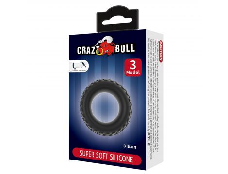 Pierścień erekcyjny silikonowy Crazy Bull Dilson - 7