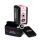 BLACK JEWELLED METAL BUTT PLUG M