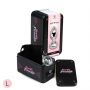 CLEAR CRYSTAL JEWELLED METAL BUTT PLUG L - 2