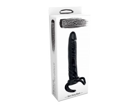 Proteza-ADJUSTABLE SLIM DONG BLACK
