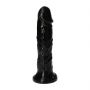 Dildo z cyberskóry Ottavio Toyz4lovers czarny 20 cm - 6