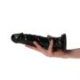 Dildo z cyberskóry Ottavio Toyz4lovers czarny 20 cm - 3