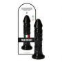 Dildo z cyberskóry Ottavio Toyz4lovers czarny 20 cm - 7