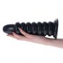 Korek analny Fitz Roy Toyz4lovers czarny PCV 26 cm - 2