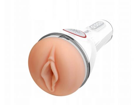 Masturbator wibrujący ssący Leten SM340 USB - 3