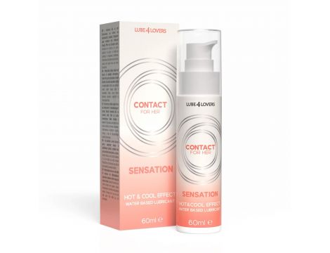 Lubrykant waginalny Sensation ciepło zimno 60 ml Lube4lovers - 4